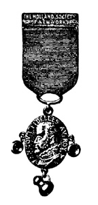 The Holland Society Medal: front